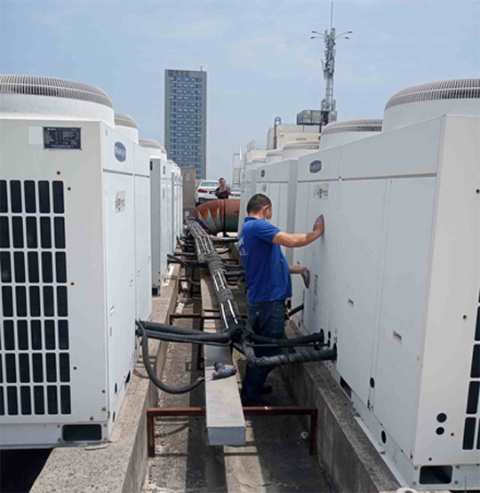 阳江中央空调制热和不制冷系统维修方法